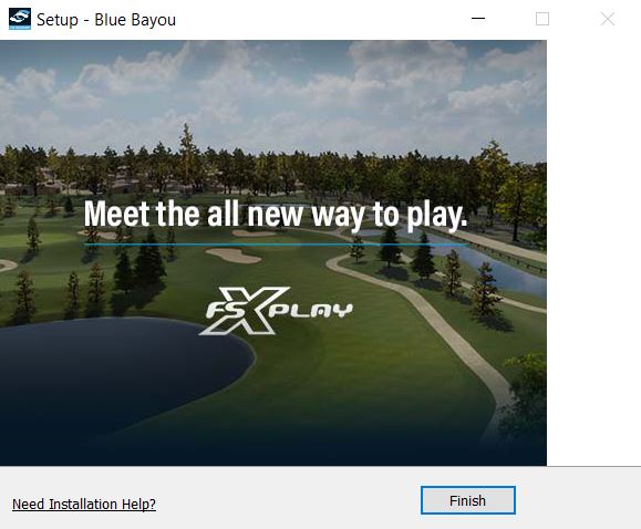 FSX Play Course installation is now complete