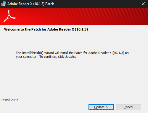 Allow Adobe Reader X setup to complete and click Finish