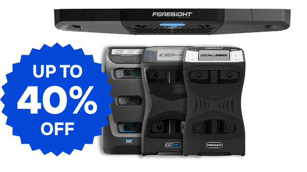 40% off Launch Monitors